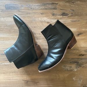 Black The Root Collective Ankle Boots
